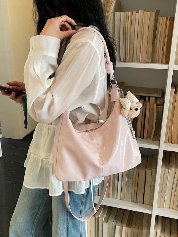 Bolsa de hombro retro de gran capacidad para mujeres 2026 primavera nueva moda tote bolsa casual mochila