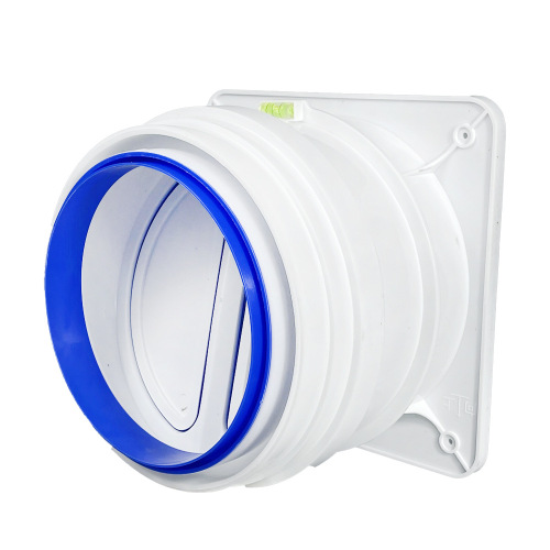 Wholesale kitchen exhaust hood check valve air outlet anti-reverse valve public duct valve anti-ABS accessories duct
