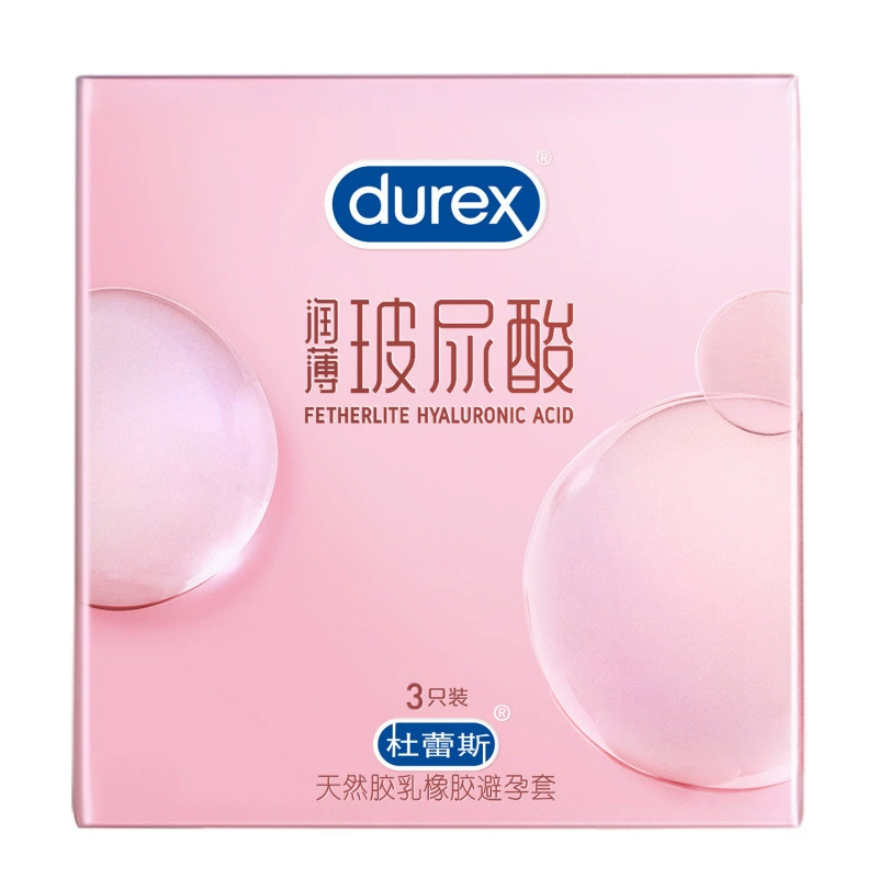 Ультратонкие презервативы для мужчин с клубникой Durex, 2 упаковки, полный набор