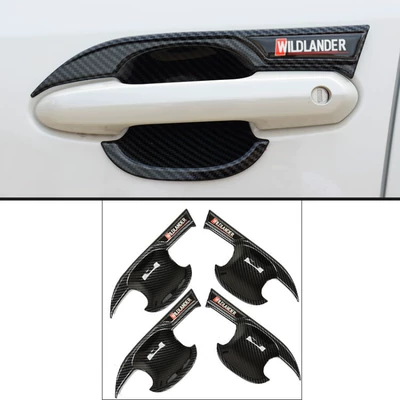 Door Handle Protective Cover — Portal Wrist - willanda-carbon-fiber-pattern-door-bowl-black-label