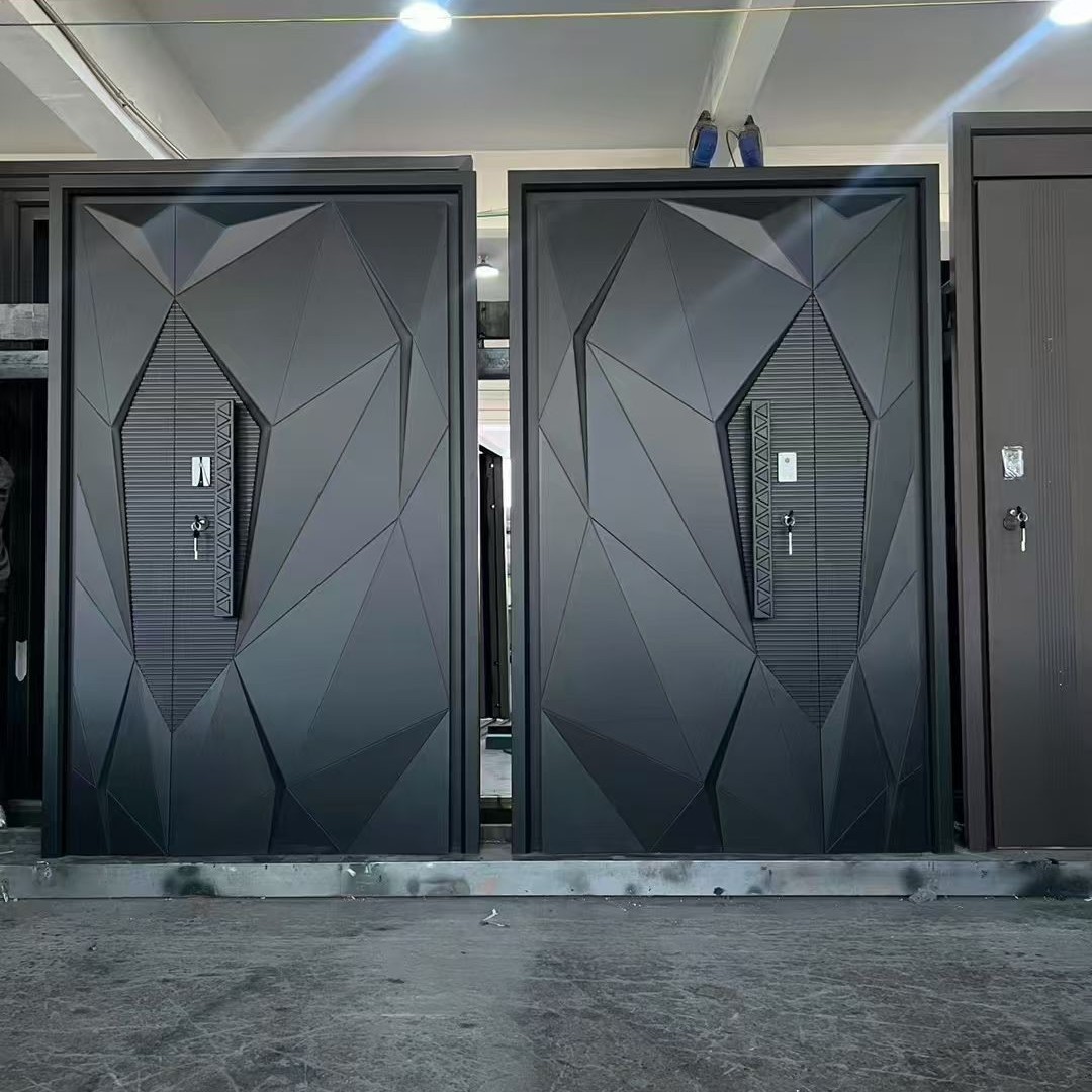 山西浙江内蒙甘肃河北河南青海仿铜门厂家锌合金别墅大门源头工厂