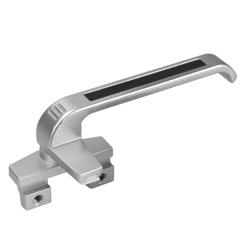 Type 38 aluminum alloy window handle 7-character lock handle Curtain wall hanging window handle 50-type outward-opening casement window 7-character handle