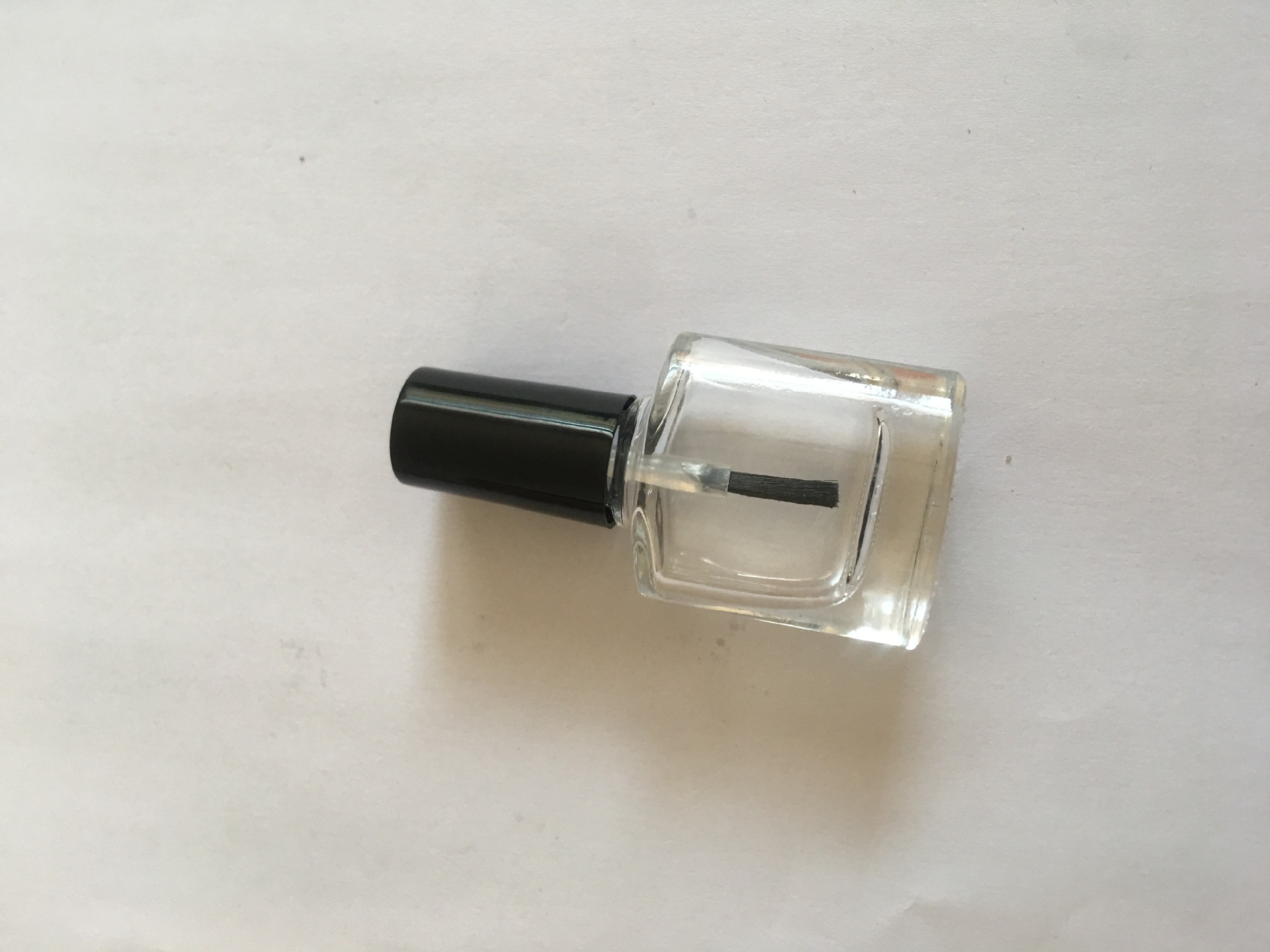Botellas Vidrio para Esmalte 5–15 ml — Con Brocha (Transparente)