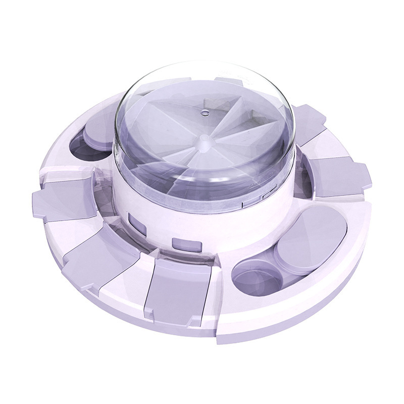 Alimentador de mascotas transfronterizo nuevo producto explosivo Amazon juguetes para perros beneficios inteligentes empresariales presionar la fuga de alimentos en stock al por mayor