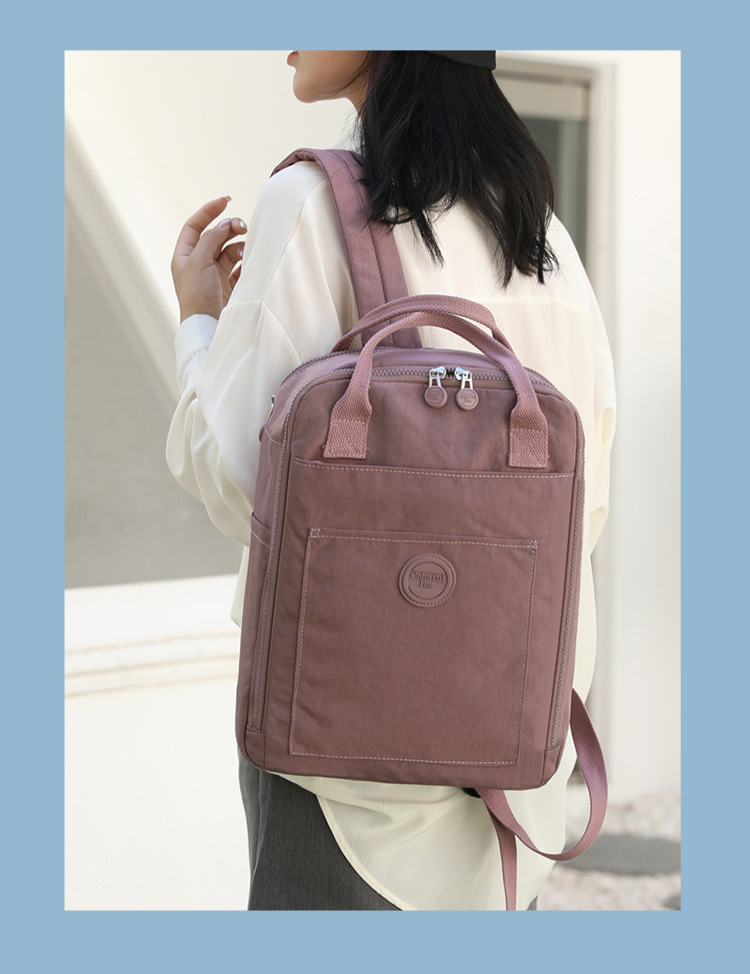 Colorful Fox's new large-capacity backpack, outdoor casual water-resistant handbag, travel and school bag undefined