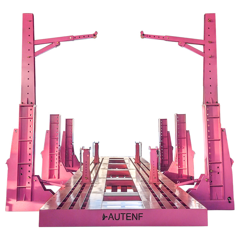 Gran camión de carga corrector haz ventas directas de fábrica AUTENF coche mesa de operaciones equipo de reparación de chapa