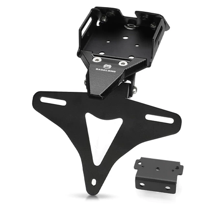 Suitable for CFMOTO 675SS 675SR/SR-R 675NK modified rear short tail license plate bracket accessories (Nömrə qabı) - no-specifications-black