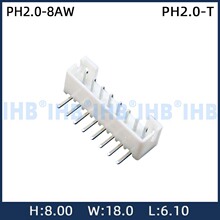 PH2.0-8AW�Ӳ���g��2.0MM�B������������^ֱ����Ӿ�����