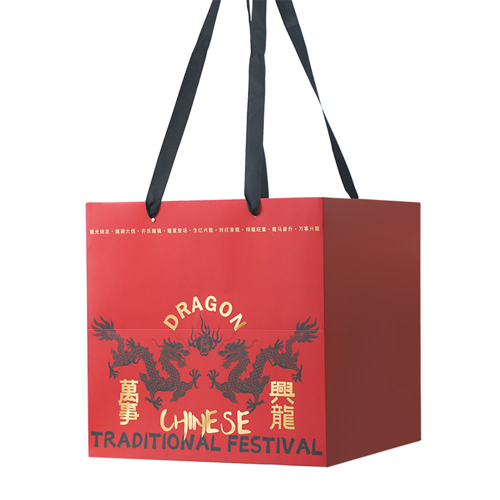 Bolsa de Mano de Año Nuevo 2025, Bolsa de Ramo con Diseño de Todo Saliendo Bien, Bolsa Decorativa de la Suerte, Bolsa de Regalo para Nochevieja, Bolsa de Flores al por Mayor
