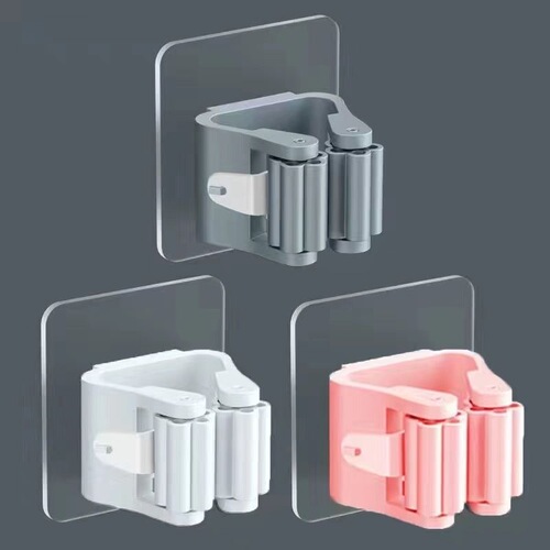 Magnetic Drain Brush Wall Mount Holder, Toilet Without Drilling Broom Hook, Kitchen Bathroom Fixed Gadget, Powerful Bathroom Storage Rack