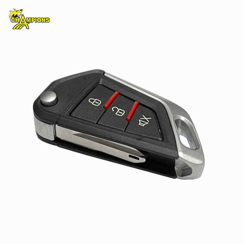 Control Remoto Duplicador con Llave 433MHz de Metal Inalámbrico para Garaje