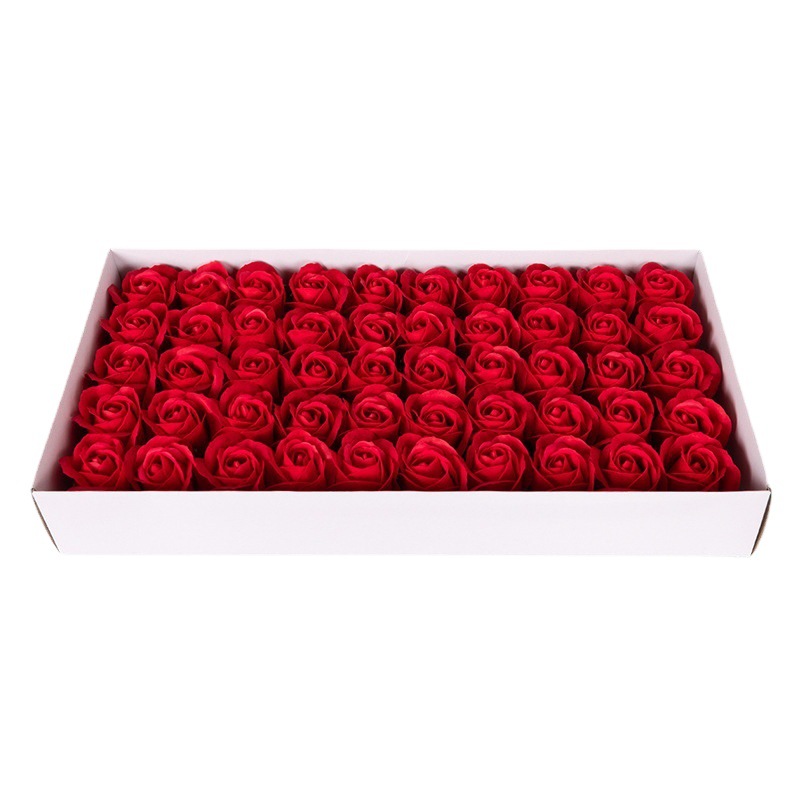 Jabón decorativo de tres capas, forma de flor, base, Vietnam, fábrica al por mayor