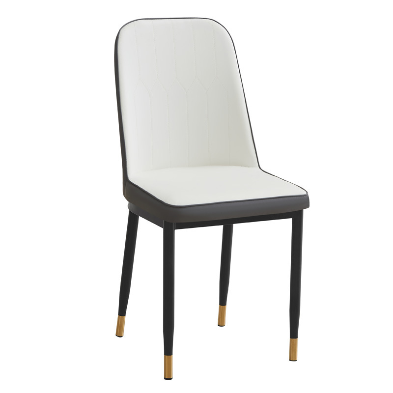 Silla de comedor de lujo ligera, taburetes domésticos, estilo nórdico simple, mesas y sillas de maquillaje en línea, restaurantes de hotel, mesas y sillas de comedor de hierro forjado