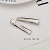 Hand -made DIY bow thickened duckbill clamping fish mouth square pinch hairpin material pressure clip jewelry accessories