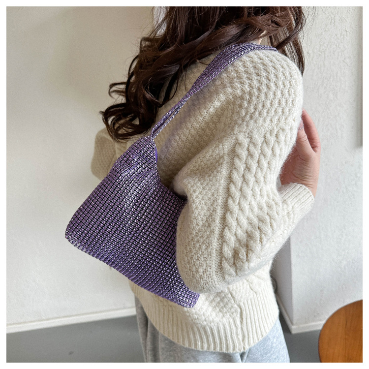 172g Weight Sewing Thread Fashion Element Zipper Closure Type Single Shoulder Strap Strap Type Underarm Bag Bags Type Daily, Shopping Occasion Pu Leather Material Solid Color Pattern All Seasons Season Women's Gender Streetwear Style Square Shape Small Size Women's Small Pu Leather Solid Color Streetwear Sewing Thread Square Zipper Underarm Bag 15
