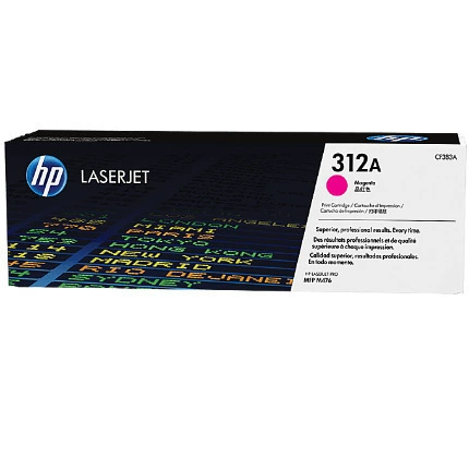 Оригинальные картриджи для принтера HP 312A/CF380A/CF381A/CF382A/CF383A серии M476