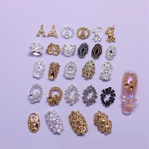 mixed metal accessory for manicure