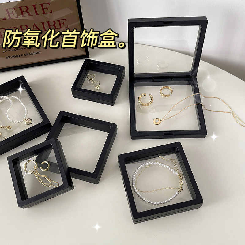 Ouyang Nana Same Hair Accessories Storage Box Head Rope Ring Necklace Jewelry Box Hairpin Rubber Belt Hair Card Box