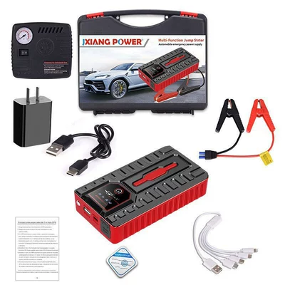 Kempinq və səyahət Starter 12V Large Capacity - 12v-49800mah-air-pump-tool-box