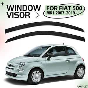 Suitable for Fiat Fiat 500 Window Visor Window Rain and Sun Visor Rain Eyebrow