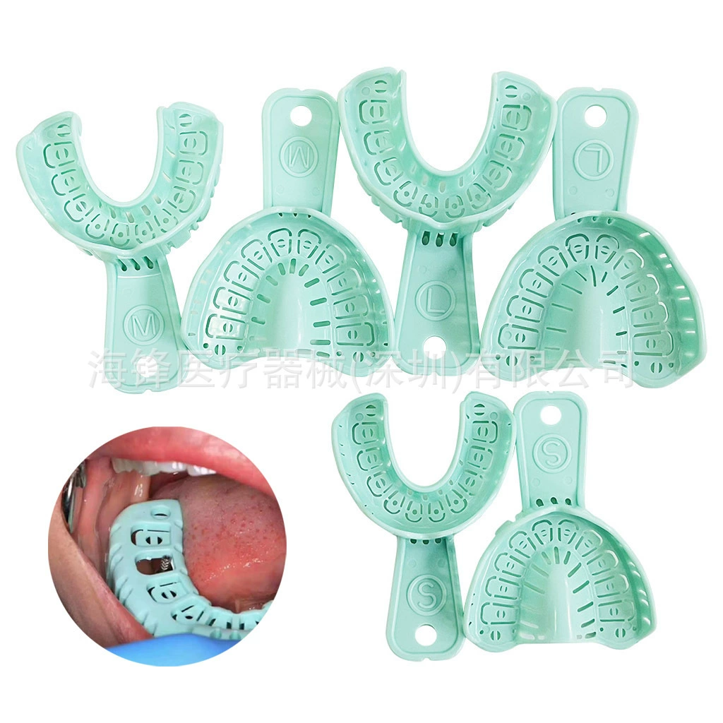 Стоматологические материалы, лотки для имплантатов, одноразовые лотки для слепков, пластиковые лотки, большие, средние и маленькие, 6 шт./компл.