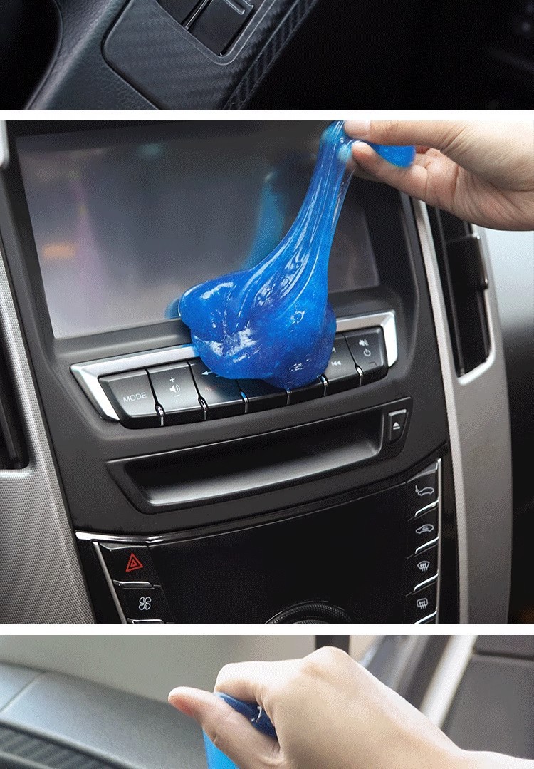 Multifunctional Cleaning Gel for Home and Car Use, Automotive Supplies, High-Tech Dust-Absorbing Gel for Keyboard Grooves and Dust Removal