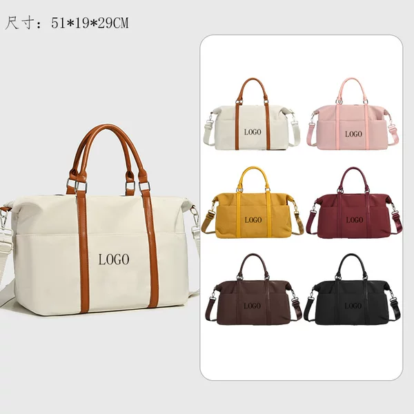 Cross-border travel bag, suitable for both men and women, lightweight, large capacity, ideal for gym use, short trips, business travel, and as a carry-on luggage bag