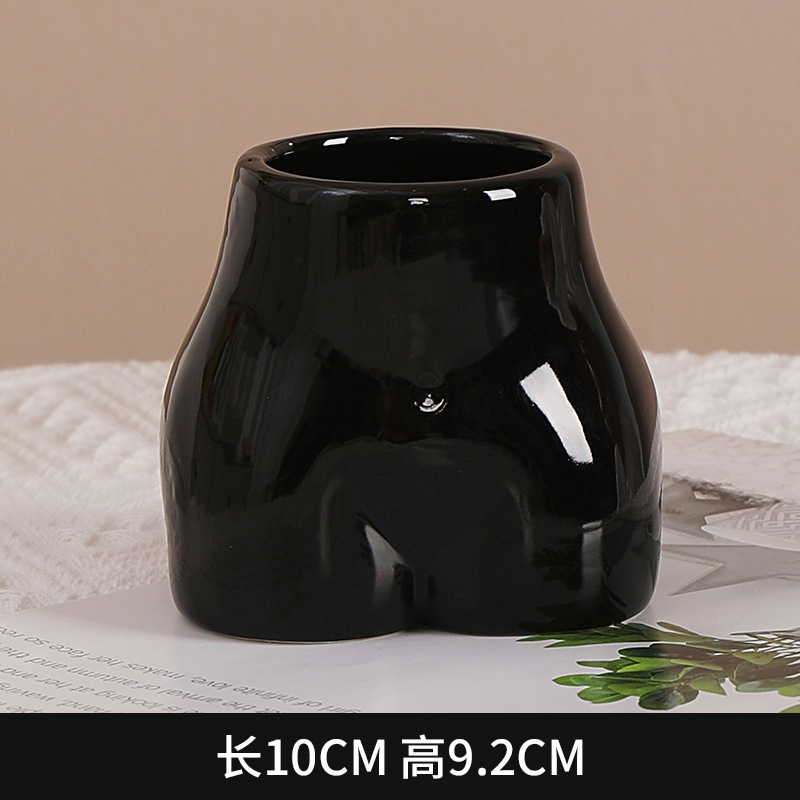 Taza de cerámica creativa de estilo INS taza de desayuno lindo pellizco diseño creativo de nicho regalo de vacaciones nuevo