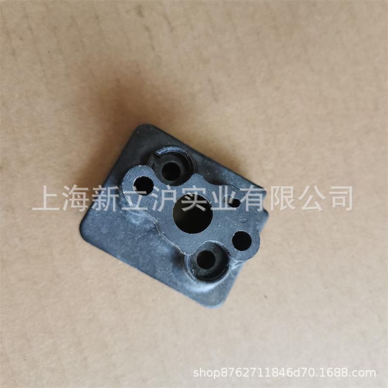 适配新大华P230S高枝油锯链锯高杆锯化油器底座进气法兰胶木块
