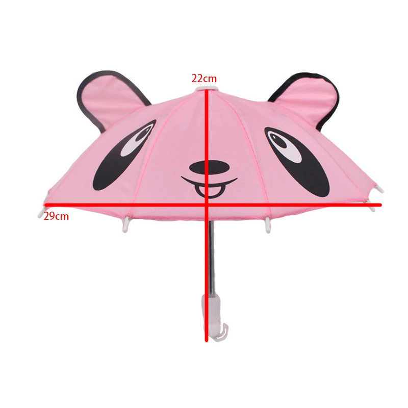 Кукла для девочки с аксессуарами, реалистичный зонтик для подруги, семейная хлопковая игрушка, 18 дюймов
