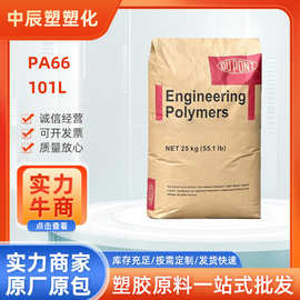 PA66美国杜邦101L增强注塑级纯树脂润滑耐磨尼龙扎带专用塑胶原料