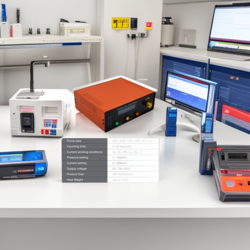 DENSO杰克赛尔CR880压燃油泵喷油器检测仪表 第三套测量方案测试