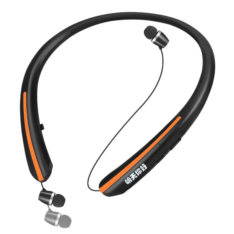 首掛け式のbluetoothイヤホンの首掛け式のbluetoothイヤホンの伸縮性があります。|undefined