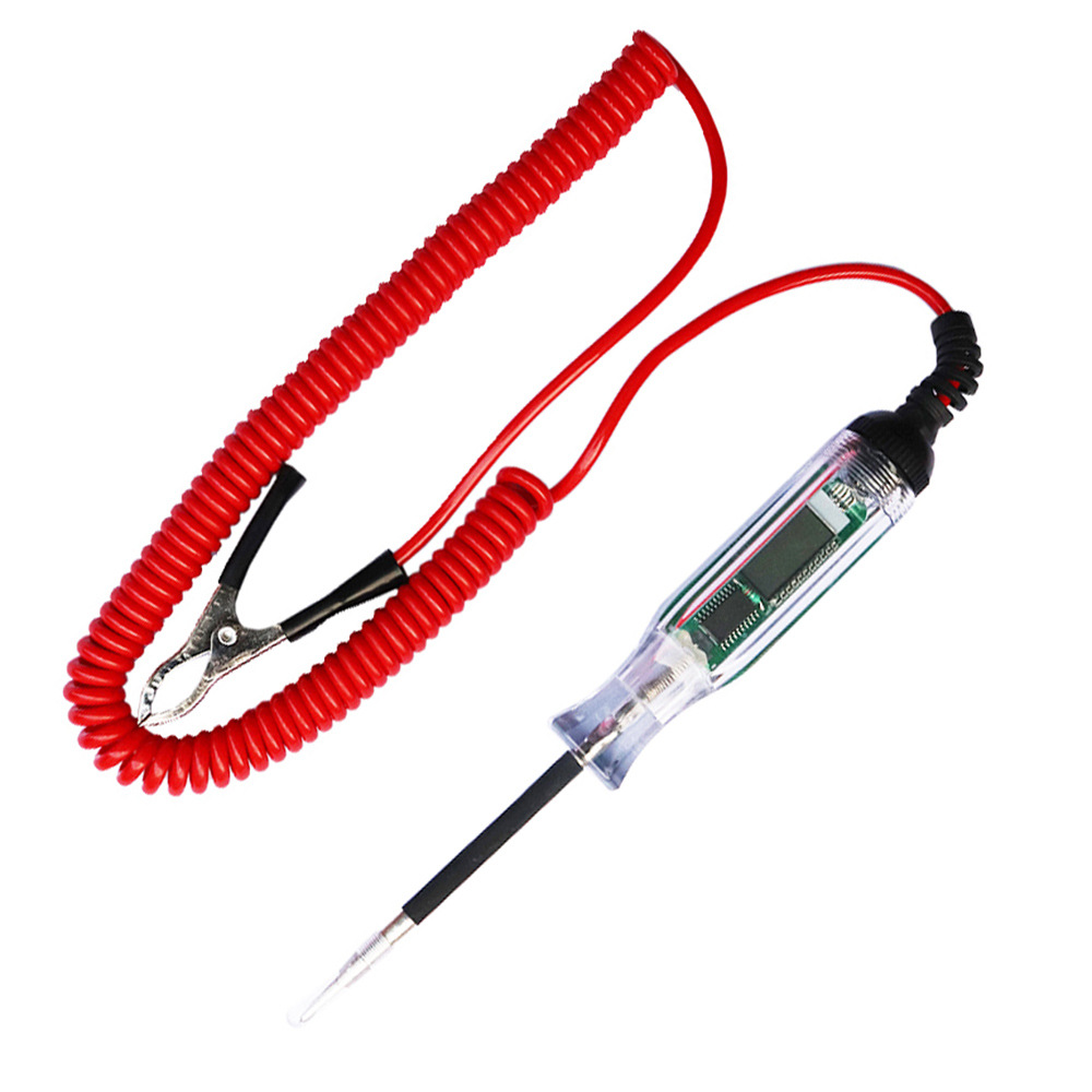 车用3V-48V电压笔 数显电路测试仪带背光汽车电源电压测试诊断
