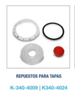 Kit de reparación de tapacubos 4009 y 4024 y 4195