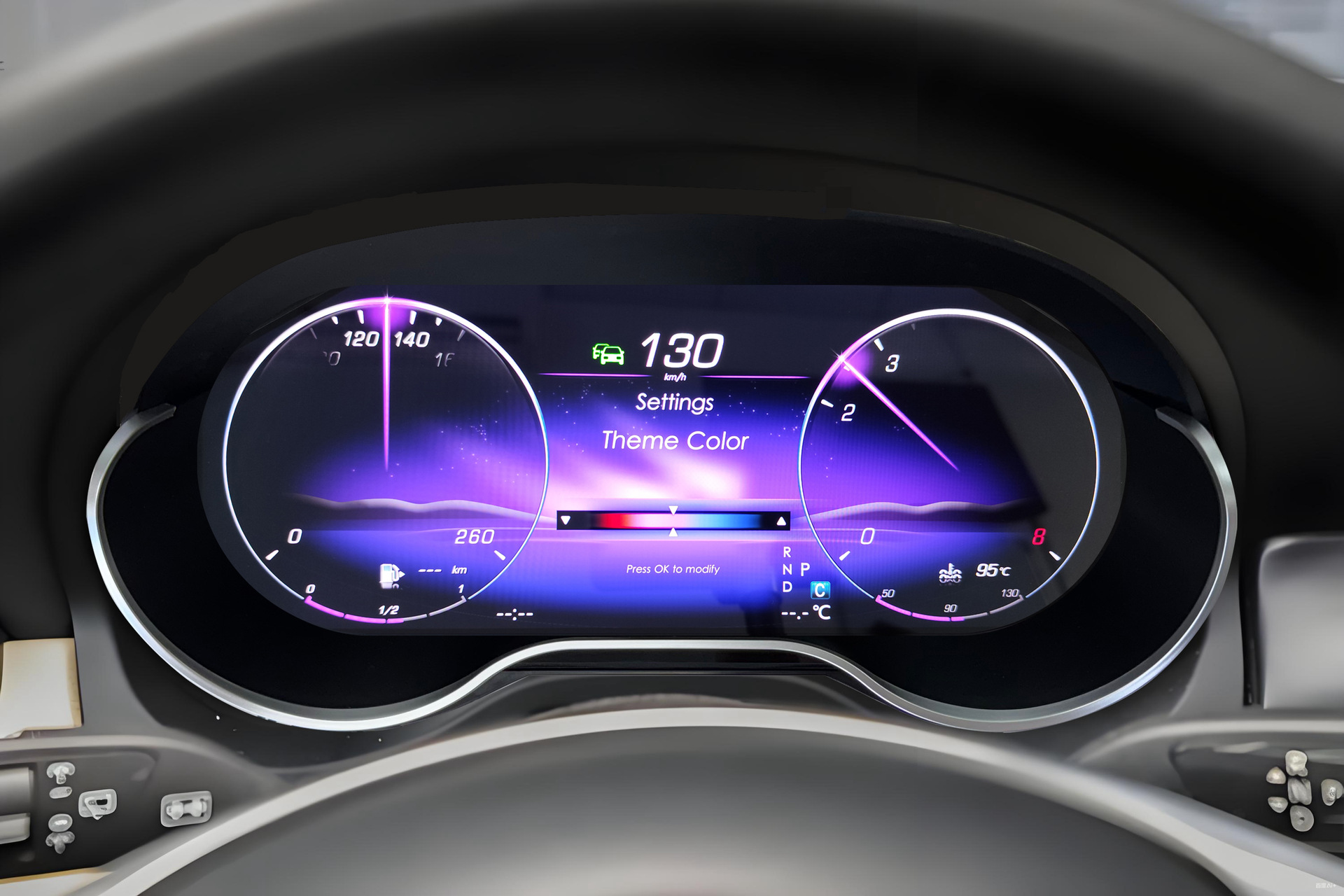 Suitable for Mercedes-Benz a Cla/Gla New Models, the Lcd Instrument Panel Supports Carplay, Android Auto, and Hicar