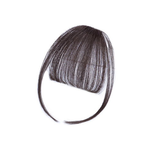 Air bangs wig female natural forehead real hair full bangs wig piece age reduction artifact fake bangs hair piece summer