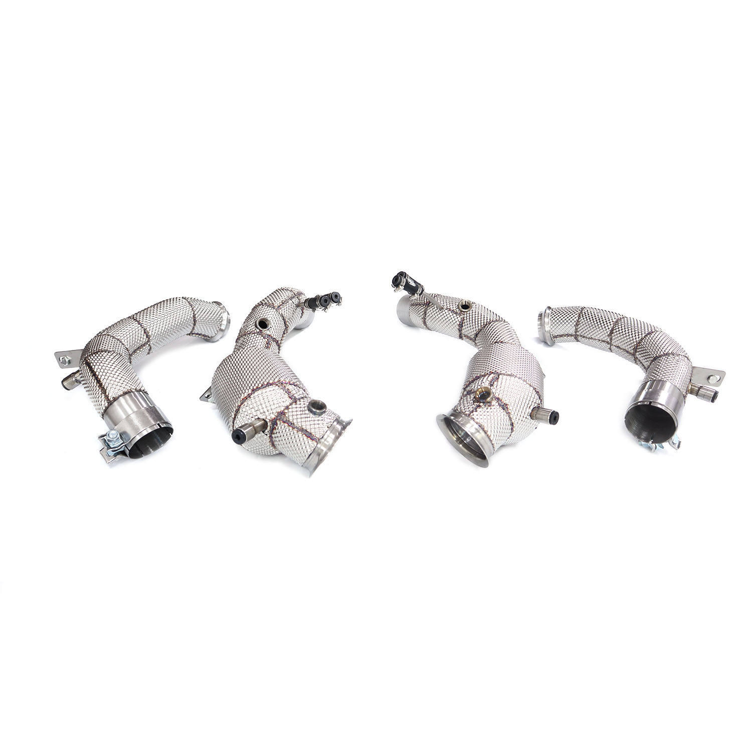 Suitable for Mercedes-Benz AMG SL63 R232 stainless steel car exhaust muffler downpipe
