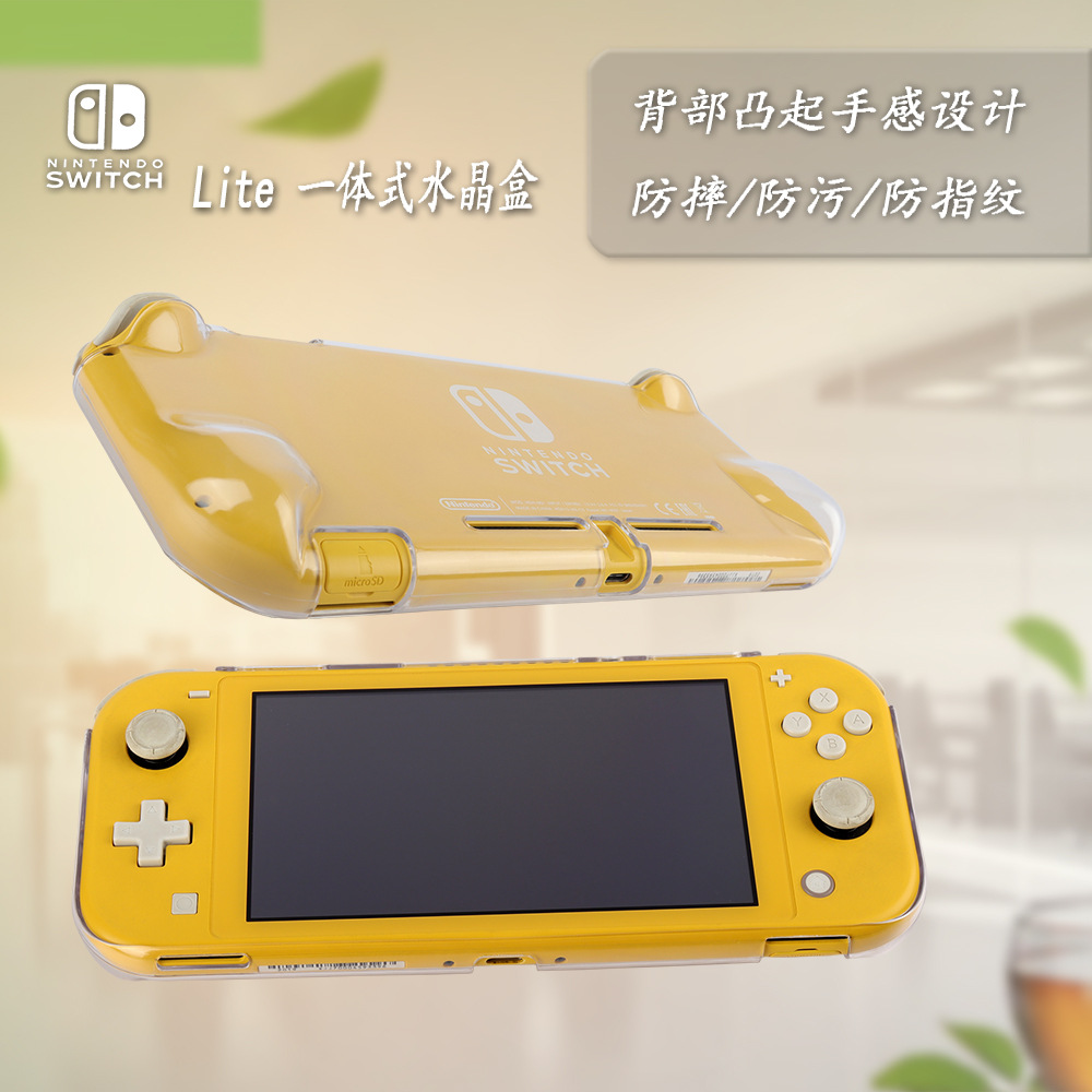 Switch lite host medio paquete NS lite transparente PC caja de cristal caja dura