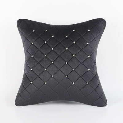 Embroidered Car Seat Pillow, Car | Headrest - studded-quilted-embroidery-pillow-single-pack