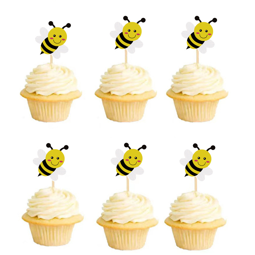 Amazon transfronterizo nueva abeja plug-in pastel plug-in animal tema carnaval fiesta postre plug-in