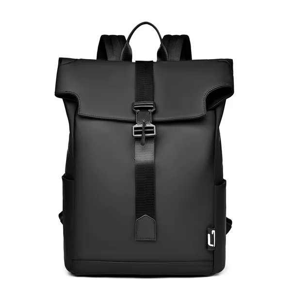 Simple Men's Universal Backpack, Multi-Purpose Lightweight School Bag, College Student Computer Bag, Commuting and Business Trip Ready Stock