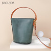 Leather shoulder bag, purse, one-shoulder bag, genuine leather