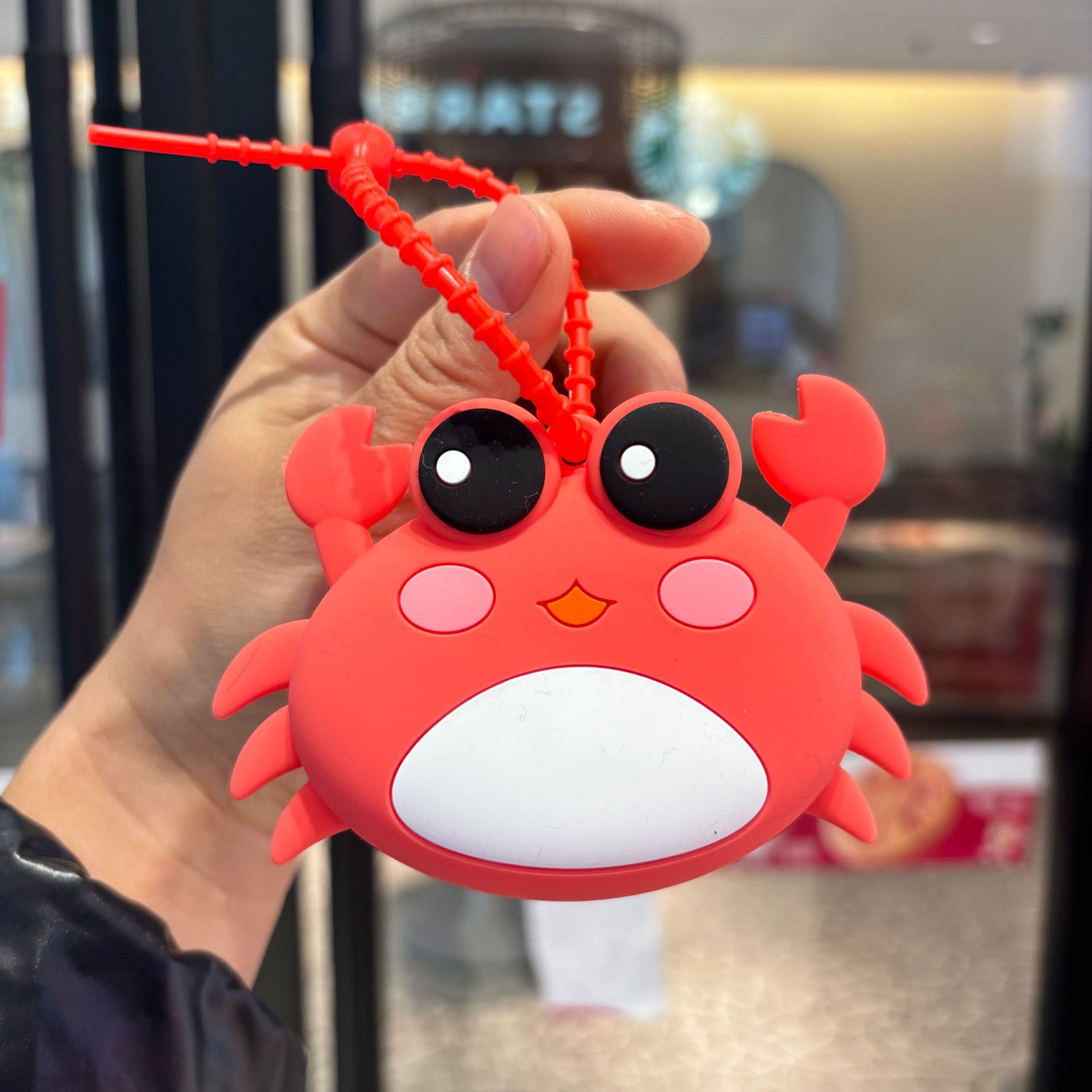 Bolsas de silicona de Año Nuevo lindas bolsas de cambio llaveros colgantes osos pareja llaveros agarrar la máquina de regalo pequeño