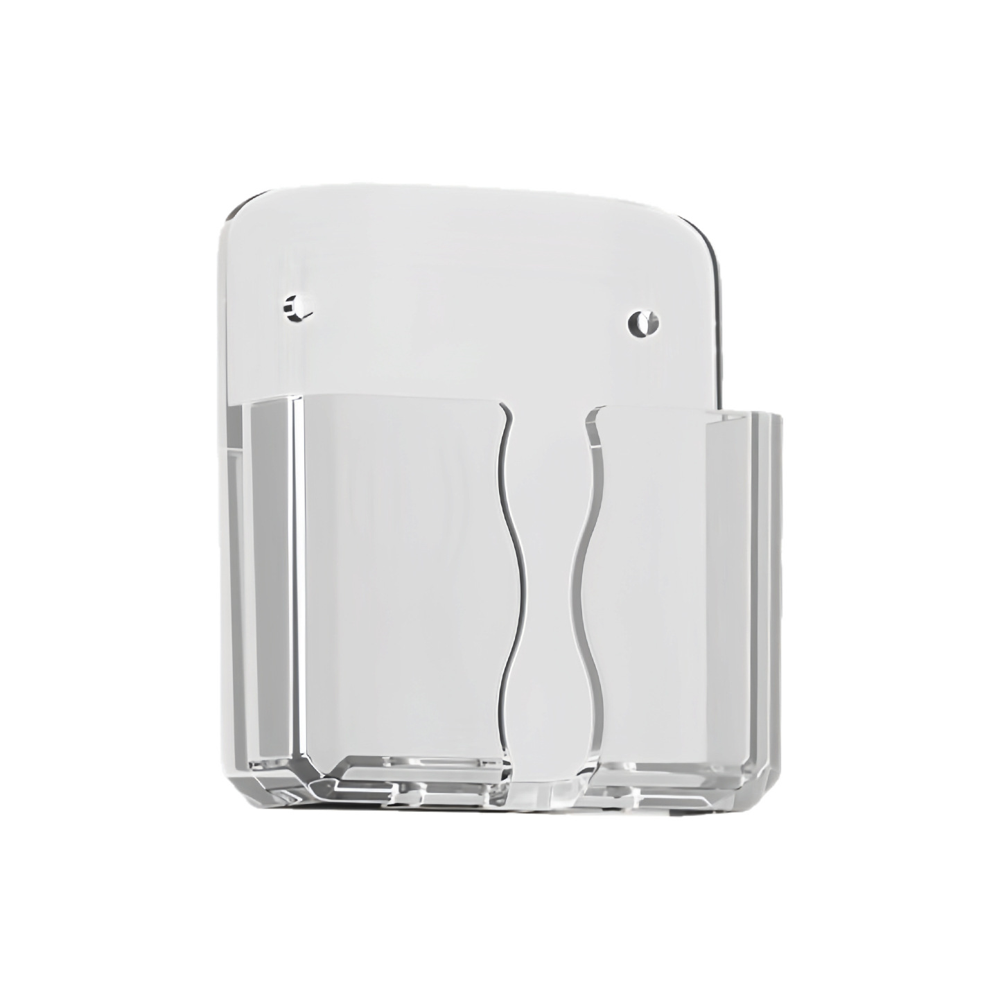Soporte de teléfono móvil caja de pared cabecera de cama sala de estar caja de almacenamiento de teléfono móvil caja de pared sin agujeros de perforación control remoto estante de almacenamiento