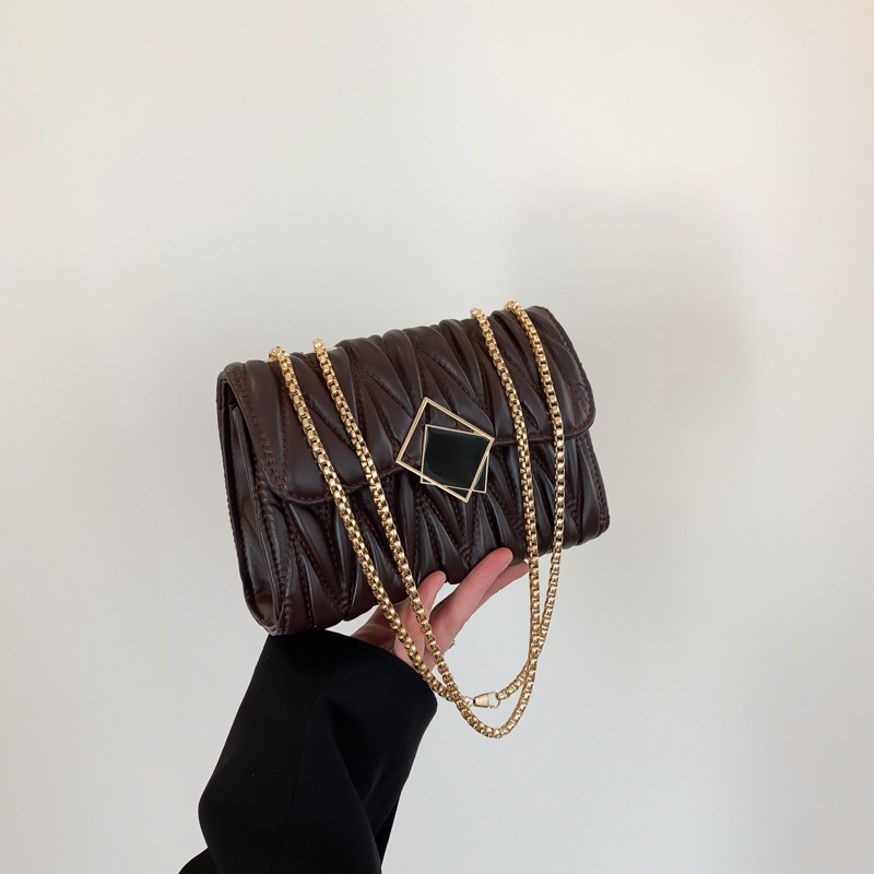 Temperamento de viaje de moda coreana versátil bolso de cadena para mujeres 2024 primavera nuevo mochila bolso cuadrado