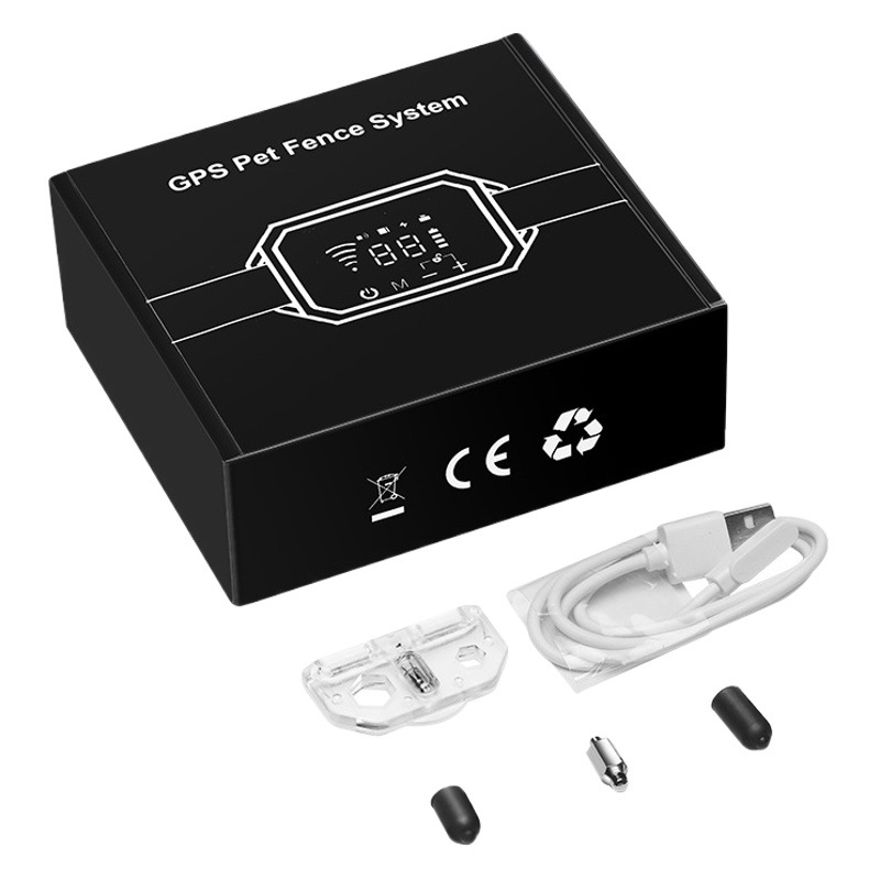 Cerca Electrónica Inalámbrica con GPS para Perros, Collar Entrenador Impermeable