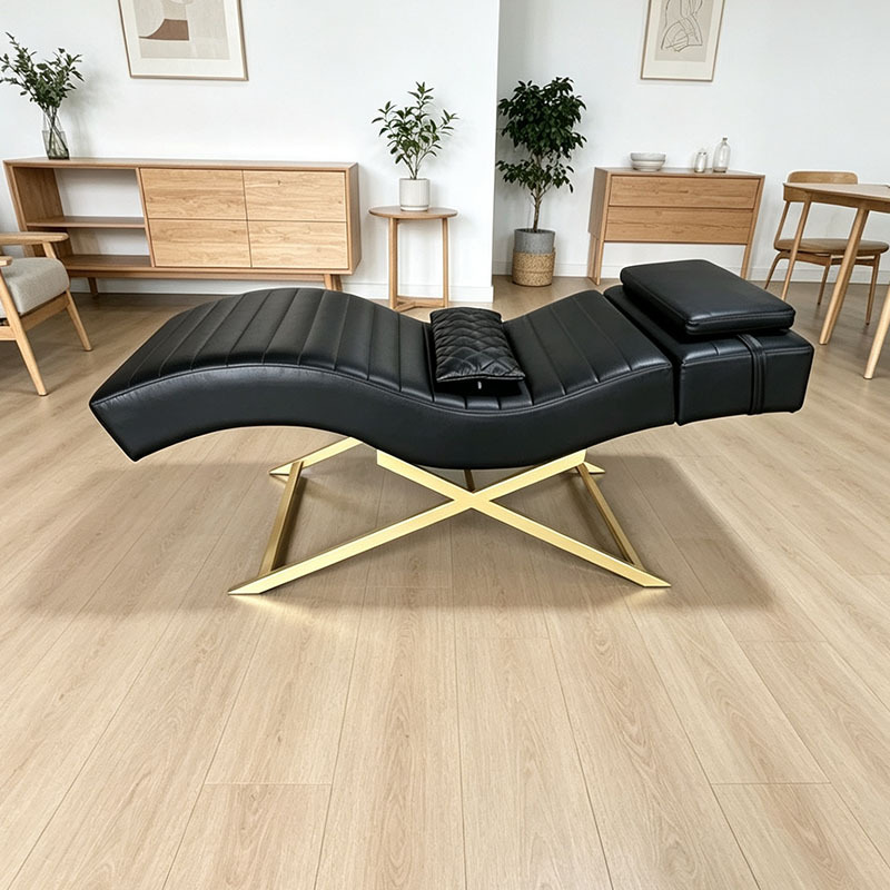 La cama de masaje Spa especial para el Salón de belleza de la cama de belleza, la cama de pestañas bordadas profesionales en forma de s, puede levantar y bajar la cama de pestañas de belleza. image 4