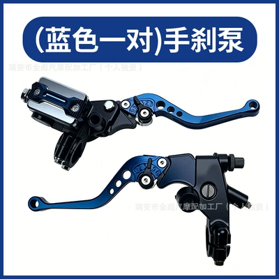Brake Pump, Golden Prince Hydraulic: Motosiklet ləvazimatları və aksesuarları - blue-master-cylinder-set-pair