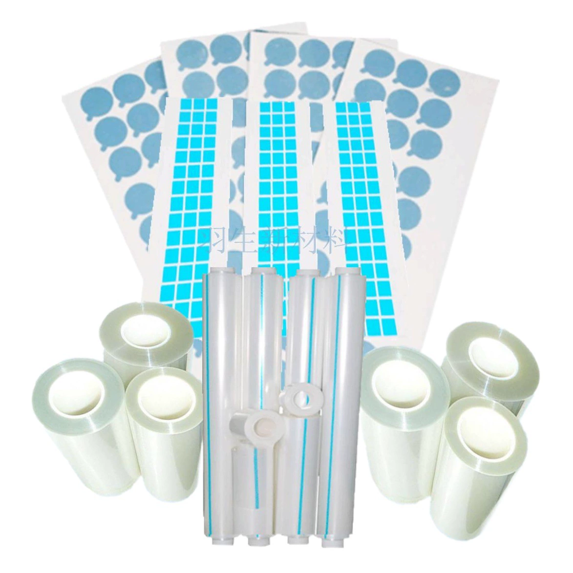 Защитная пленка ПЭТ с силиконовым акриловым клеем, термостойкая, высокотемпературная, из материалов CPP и OPP